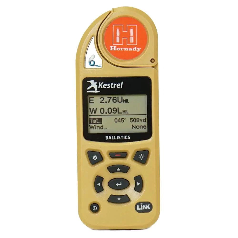 Kestrel 5700 Ballistics带 Hornady 4DOF弹道气