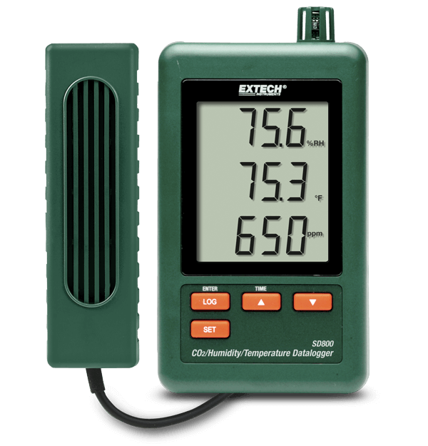 Extech SD800二氧化碳、湿度和温度数据记录仪